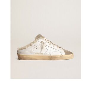 Golden Goose Women's Shearling Super Star Sabot - SZ 38! NEW